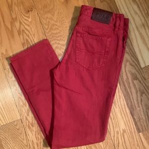 Super red jeans by Polo Ralph Lauren sz14